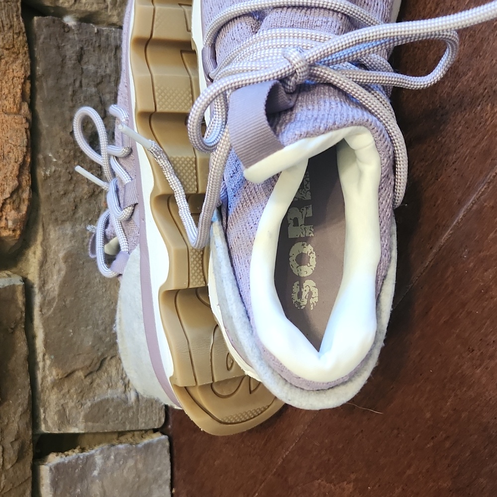 Sorel Women's Purple and Tan Athletic Sneakers - Picture 7 of 12